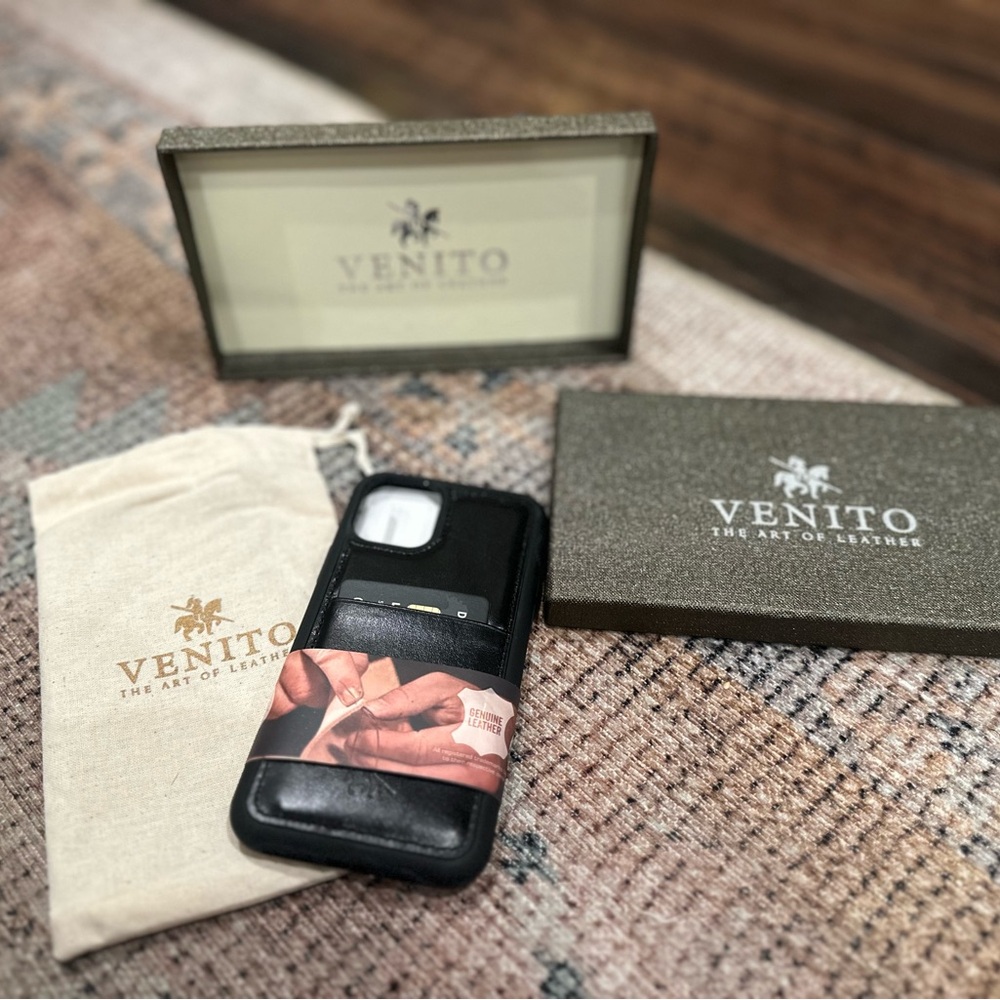 Venito Handcrafted Leather Case for iPhone 11- 5.8